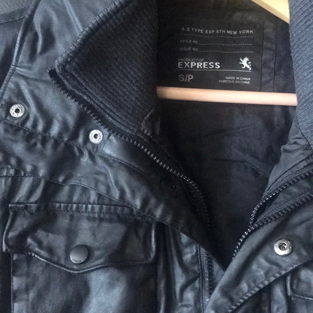 Express black jacket